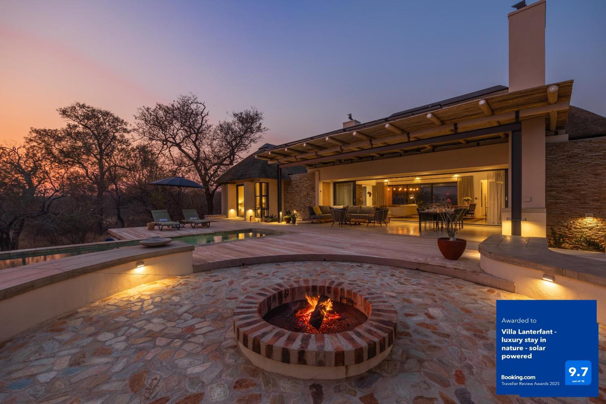 Villa Lanterfant - Luxury Stay In Nature - Solar Powered Hoedspruit Dış mekan fotoğraf